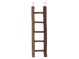 Ladder 5 sporten  natuurhout  lengte 26 cm