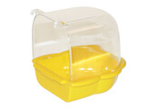 Baignoire pour oiseaux coloris assortis  15X14cm
