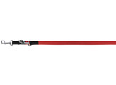 MIAMI training leash  double black/red  25 mm/200 cm