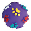 vinyl ball  apos paw apos   7  cm with