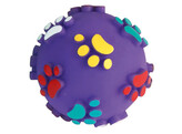 vinyl ball  apos paw apos   7  cm with