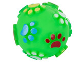 vinyl ball  apos paw apos   7  cm with