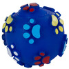 vinyl ball  apos paw apos   7  cm with