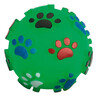 vinyl ball  apos paw apos   7  cm with
