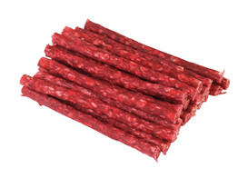 Kauwrollen rood 9-10 mm/12 5cm 100 st./pak