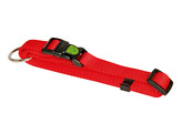 MIAMI collar  adjustable red  25 mm  45 - 65 cm