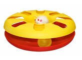 Racing Wheel plastique rouge/jaune  O24cm