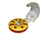 Cat Toy  Kitty Roundabout assorted colours  diameter 24 cm