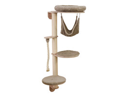 Arbre a chat mural Dolomit Grappa  taupe  158cm