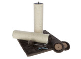 Scratching Post OPAL-MAXI grey  hight  78 cm