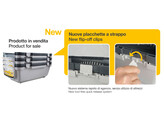 Transport box GULLIVER 1 grey/white  48x32x31cm