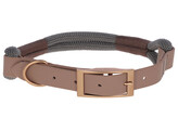 Collar Monte Carlo  brown/  grey  12mm x 40 - 55 cm