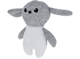 Puppy Toy Hare white/grey
