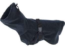 Badjas voor honden  blauw  L  ruglengte 60 cm