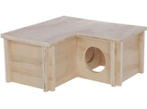 Maison pour petit rongeur 24 x 24 x 11 cm