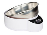 Gamelle EYENIMAL Pet Bowl balance integree 1 8 l  blanc