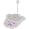 Krabbord Paw  36 x 31 cm  wit/pink